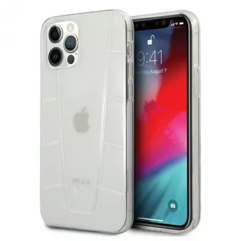 Mercedes-Benz MEHCP12LCLCT iPhone 12 Pro Max klart hårt skal Transparent Line