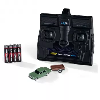 Carson 1:87 Mercedes-Benz 200/8 med släp 2.4G 100% RTR grön