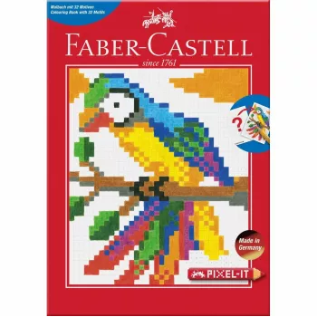 FABER-CASTELL Pixel-it målarbok med 32 motiv (201572)