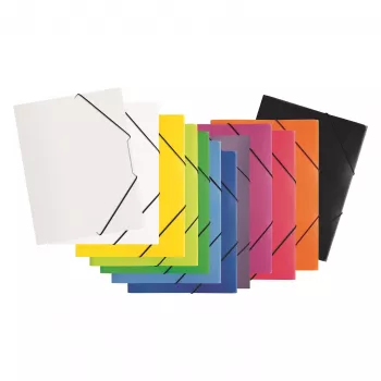 Pagna 21613-17 A4 dokumentmapp med gummiband, polypropen, grön