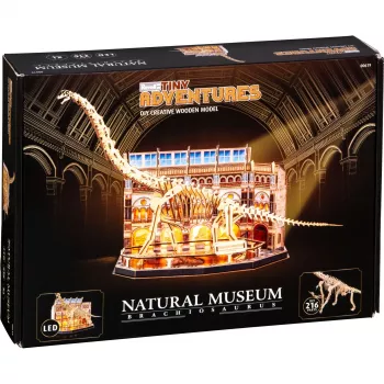 Revell Tiny Adventures Natural Museum Brachiosaurus modellbyggsats