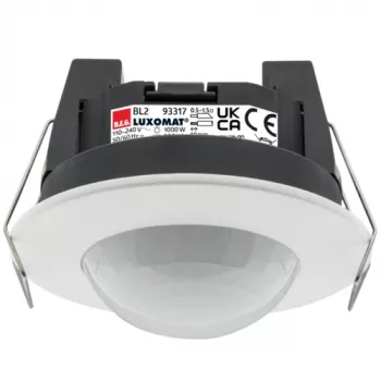 BEG BRCK LUXOMAT BL-2-DE takinfälld rörelsedetektor PIR, 360°, 2300 W, vit