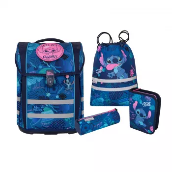 McNeill PERFECTO skolryggsäcksset 5-delar Disney Stitch