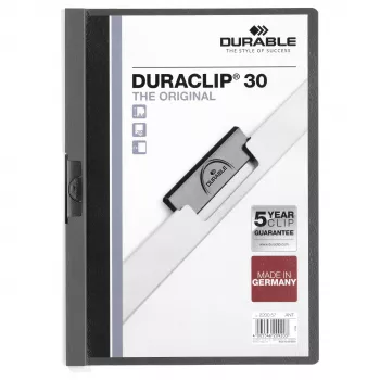 DURABLE DURACLIP 30 A4 klämma blå