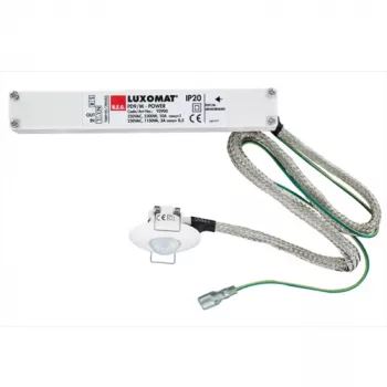 BEG BRCK LUXOMAT PD9-Master Mini närvarodetektor, takmontering, RAL 9010 renvit, 360° detektering, 8 m räckvidd, IP20