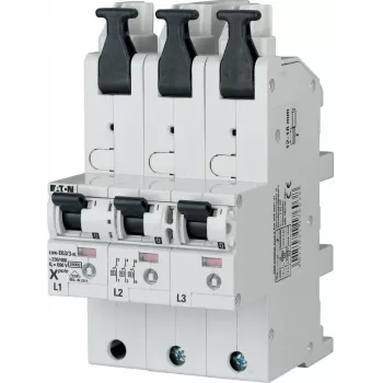 EATON LSHU-E50/3-KL huvudledningsskydd, 50 A, 3-polig, 230/400 V AC, utlösningskarakteristik E, selektiv