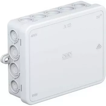 OBO A 18 kabelkopplingsdosa 125x100x38 mm ljusgrå RAL 7035