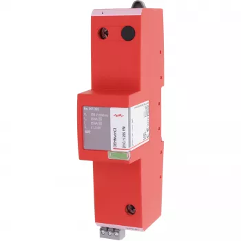 DEHNvenCI DVCI1 255 FM typ 1+2 överspänningsavledare, 1-polig, 255 V AC, 12,5 kA (10/350 µs), DIN-skena
