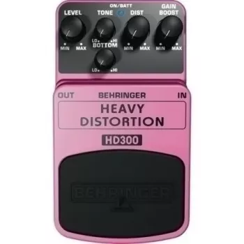 Behringer HD300 effektpedal, svart