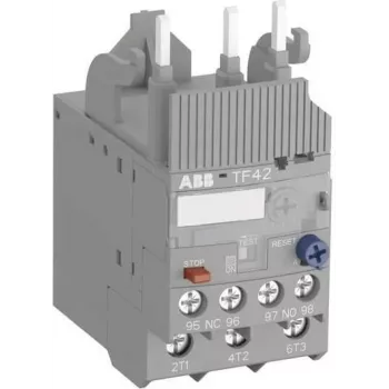 ABB TF42-13 termiskt överlastrelais, 9-13 A, 3-polig, klass 10, 690 V AC, 1NO+1NC