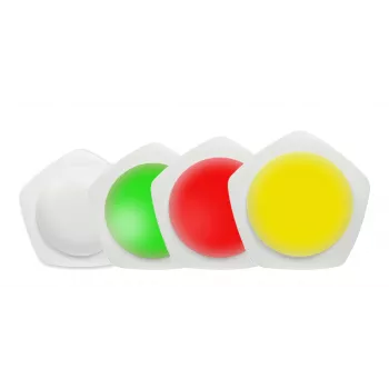 ALLNET ALL-PoE-CO2-LAMP CO2-trafikljus för luftkvalitet med RGBW-LED, VOC-sensor, PoE & Wi-Fi