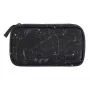 COOCAZOO Urban Metro pennfodral, polyester, grå/svart/vit, 22 x 10 x 6 cm, vattenavvisande, rivstark, PVC-fri, PFC-fri