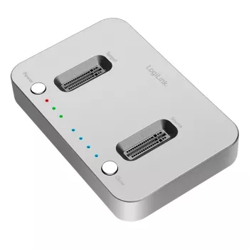 LogiLink USB 3.2 Gen2 dockningsstation, 2-bay, för M.2 NVMe SSD, kloningsfunktion