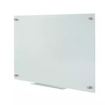 LogiLink magnetisk glaswhiteboard EO0062, ramlös, 120 x 90 cm, vit
