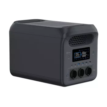 LogiLink PPS1800 portabel powerstation, 1800 W, LiFePO4, Tuya-kompatibel