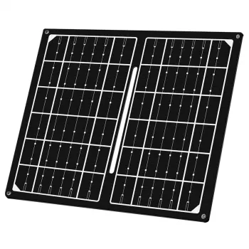 LOGILINK vikbar solpanel, 1x USB-A, 7W