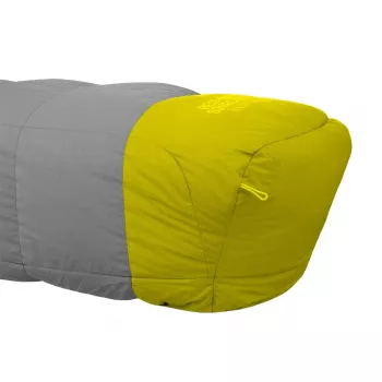 Salewa Micro II 800 syntetisk sovsäck 185 cm vänsterblixtlås blå Depth