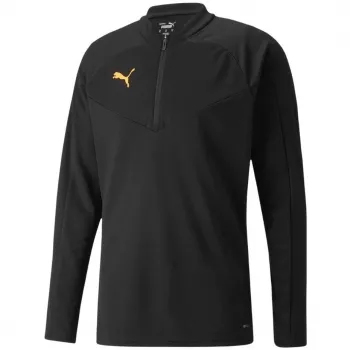 PUMA herr individualFINAL 1/4 Zip träningströja svart