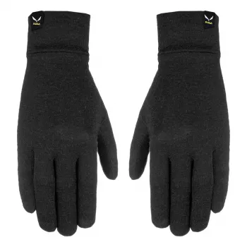 Salewa Cristallo Liner ullhandskar svart storlek L