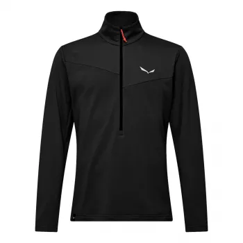 Salewa Puez Cammino Polarlite half-zip fleece herr Black Out L
