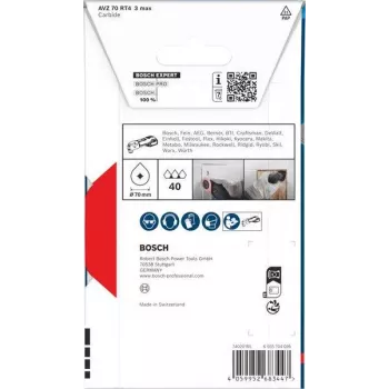 Bosch Expert Carbide-RIFF Starlock segmentblad 85 mm RT3 grov för borttagning av fogbruk