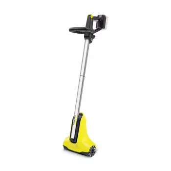 Kärcher PCL 3-18 batteridriven terrassrengörare, 18 V, 30 cm arbetsbredd, 600 varv/min, 10 bar, svart/gul