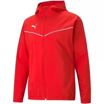 PUMA teamRISE allvädersjacka röd 657396 01