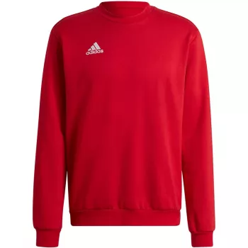 adidas Entrada 22 sweat top herr långärmad tränings sweatshirt Team Power Red/vit L