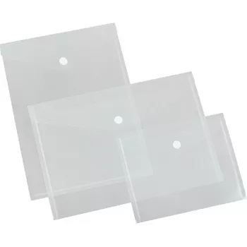 Eichner Document Pockets DIN A4 Landscape Transparent Smooth, 5 Pack