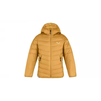 Salewa Brenta RDS Down Jacket barn dunjacka, Spruce Yellow, 116-128 cm