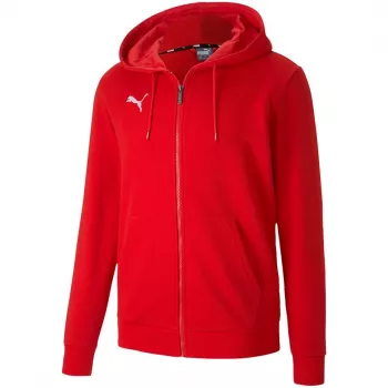 PUMA teamGOAL 23 Casuals hoodie röd 656708 01