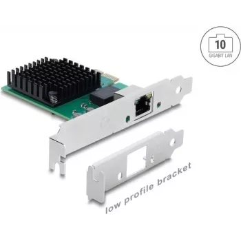 DELOCK PCI Express x1 nätverkskort 10 Gigabit LAN 1 x RJ45 RTL8127