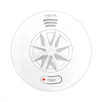 LogiLink SC0232 värmelarm vit 85 dB larm klass A1 54-65°C batteridriven