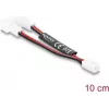 Delock Y-splitter fläktkabel 1x 2-pin hona till 2x 2-pin hane 10 cm