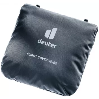 DEUTER överdrag för Flight Case - svart skyddshölje mot damm och repor med uttag för handtag