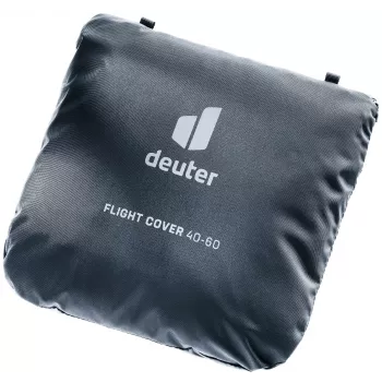 DEUTER överdrag för Flight Case - svart skyddshölje mot damm och repor med uttag för handtag