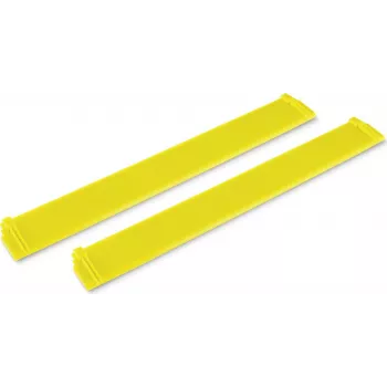 Kärcher ersättningsrengöringsläpp för WV 6 fönstertorkare, 280 mm bredd, gul, 2-pack
