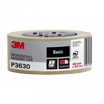 3M Scotch PRO målarmaskeringstejp 48mm x 50m beige P3630