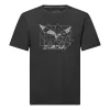 Salewa Herr Eagle Geometric T-shirt Black Out – storlek L