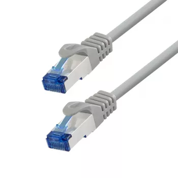 LogiLink Cat.6A CCA S/FTP LSZH patchkabel, grå, 5 m, EconLine