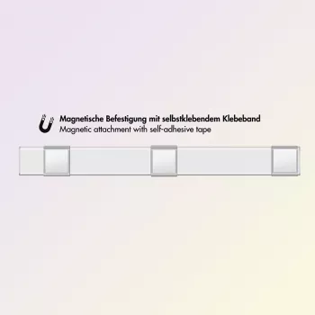 LogiLink LED-underskåpsbelysning, ultratunn, PIR-sensor, 400 mm, 160 lm
