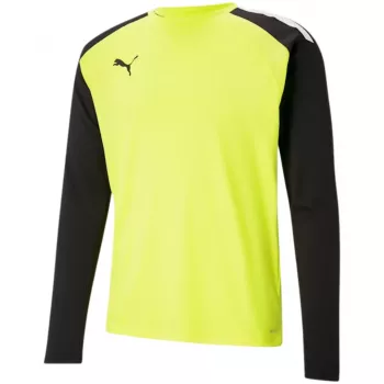 Puma teamPACER GK LS herr målvaktsträningsjacka gul-svart L
