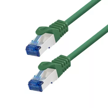 LogiLink Cat.6A S/FTP LSZH patchkabel, CCA, grön, 10 m, EconLine
