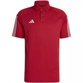 adidas Tiro 23 Competition polo Team Power Red/vit L