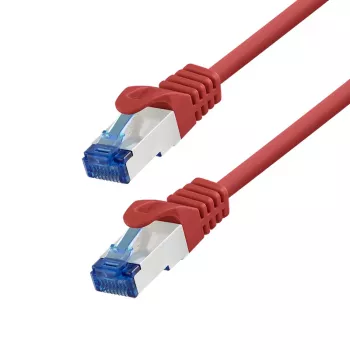 LogiLink Cat.6A S/FTP LSZH patchkabel, CCA, röd, 7,5m, EconLine
