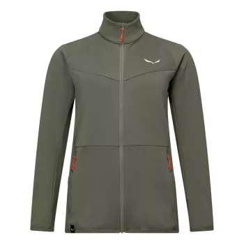 Salewa Puez Cammino Sweater PL dam S - Polarlite fleece full-zip jacka