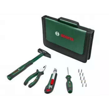 BOSCH Easy Starter 14-delat handverktygsset med väska