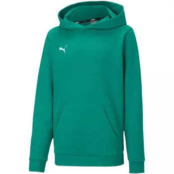 PUMA teamGOAL 23 Casuals kapuzenpullover junior sweatshirt skogsgrön 128