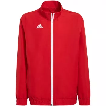 adidas Entrada 22 presentationsjacka barn röd H57540 164cm