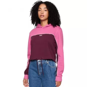 Fila Laagna dam sweatshirt FAW0907 43200, rosa/bordeaux, L